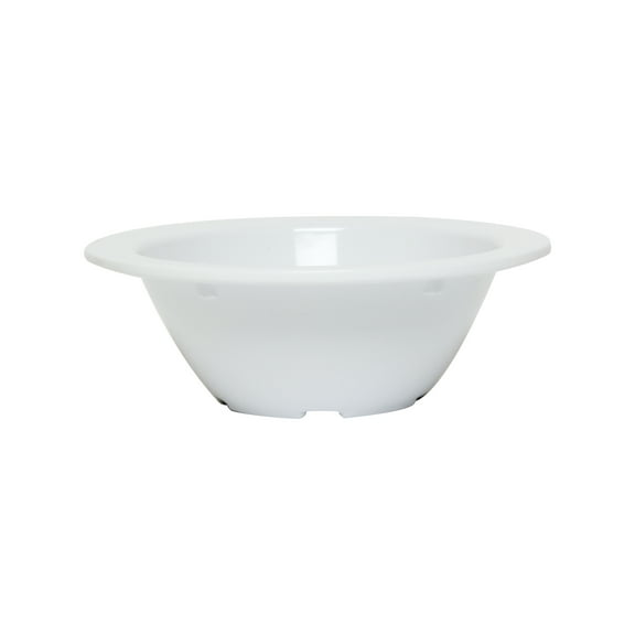 Excellante Nustone White Melamine Dinnerware Collection 4.75 Inch - 5 Oz Fruit Bowl, Comes in Dozen