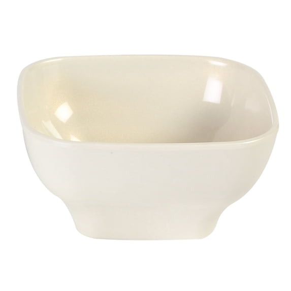 Excellante Passion Pearl Melamine Dinnerware Collection 5.50 x 5.50 Inch Round Square Bowl, 2.75 Inch Deep - 16 oz., Comes In Each