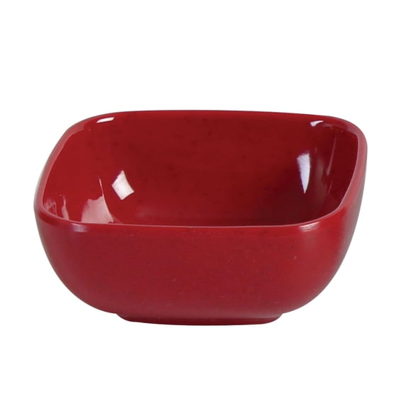 Excellante Passion Red Melamine Dinnerware Collection 3.5 X 3.5 Inch Bowl, 4 Oz, Comes in Each