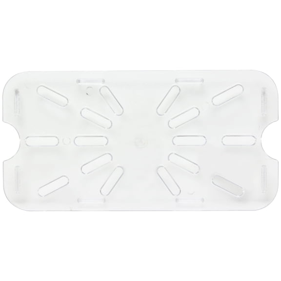 Excellante Quarter size polycarbonate drain shelves, NSF certified, comes in each
