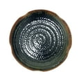 thumbnail image 1 of Excellante Tenmoku Melamine Dinnerware Collection 8 1/4" Lotus Shape Plate, Comes in Dozen, 1 of 2