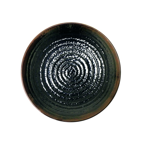 Excellante Tenmoku Melamine Dinnerware Collection 8 1/4" Plate, Comes in Dozen
