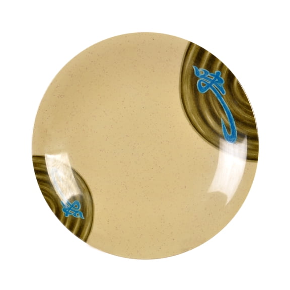 Excellante Wei melamine dinnerware collection 4 3/4" dinner plate, comes in dozen