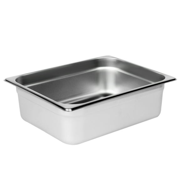 Excellante half size 4" deep 24 gauge anti jam pans, comes in each