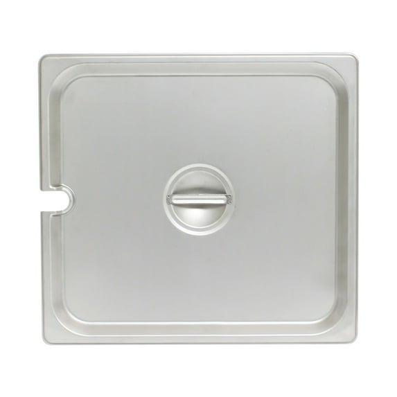 Excellante half size slotted cover for steam pans, comes in each
