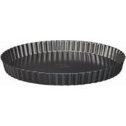 Excelle Elite Non-Stick - Non-Stick Tart and Quiche Pan with Removable Bottom, 9-Inch, Steel