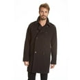thumbnail image 1 of Excelled MX4006FWB Mens Big & Tall Faux Wool 3 by 4 Longer Pea coat, Charcoal - 3XL, 1 of 1