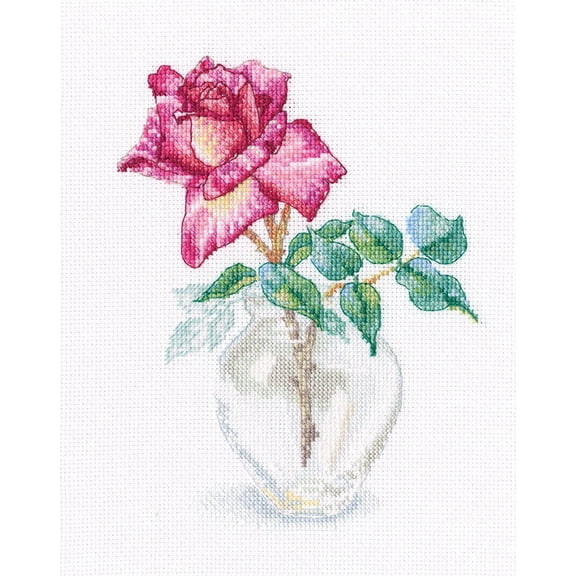 Counted Coss Stitch kit - Excellence Size. 6"x7" M806 by RTO.
