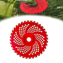 Excellent Circular Saw Blade for Weed Trimmer, Circular Saw Blade for Weed Trimmers, Steel Wire Grass Trimmer Head, with Adapter Kit, Weeds Wacker Blades for Brush Cutter, Weeder