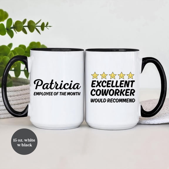 Excellent Coworker Coffee Mug Staff Appreciation Cup, Team Recognition, Employee Thank-You Gift