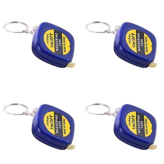 Excellent Diameter Circumference Tape Measure Gardening Tree Ruler Meter Measuring Tool 4PCS, 3.5 cm, White