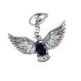 thumbnail image 1 of Excellent Gift Keychain Featuring Hawks And Eyes Stone Vintage Motifs Sturdy For Daily Use Or As Decorative Accessory, 1 of 9