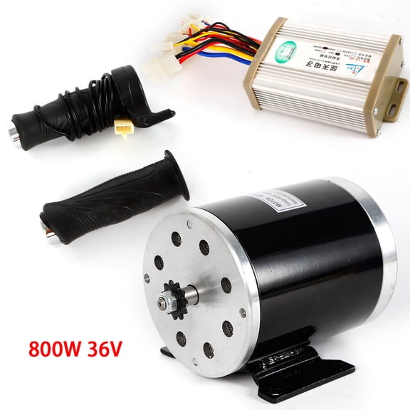 Excellent Performance Black 800W 36V For Go-kart Ebike Electric Scooter Motor For W/Control Box And Throttle