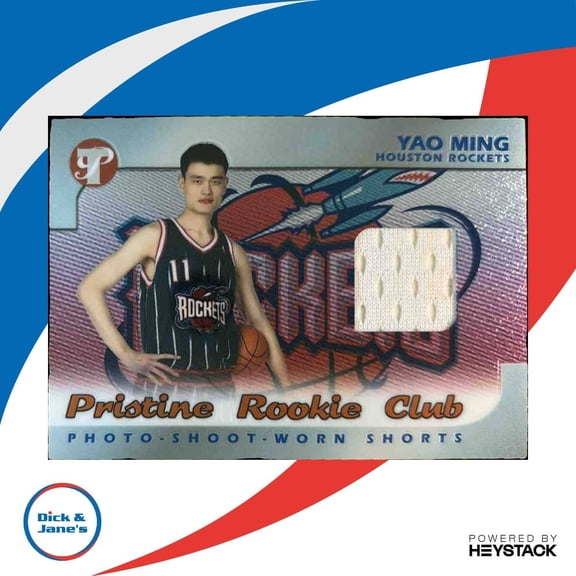 2002-03 Topps Pristine Yao Ming Rookie Club #PRC-YM RC Houston Rockets Basketball Card