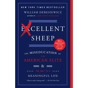 PROFESSOR WILLIAM DERESIEWICZ Excellent Sheep : The Miseducation of the American Elite and the Way to a Meaningful Life (Paperback)