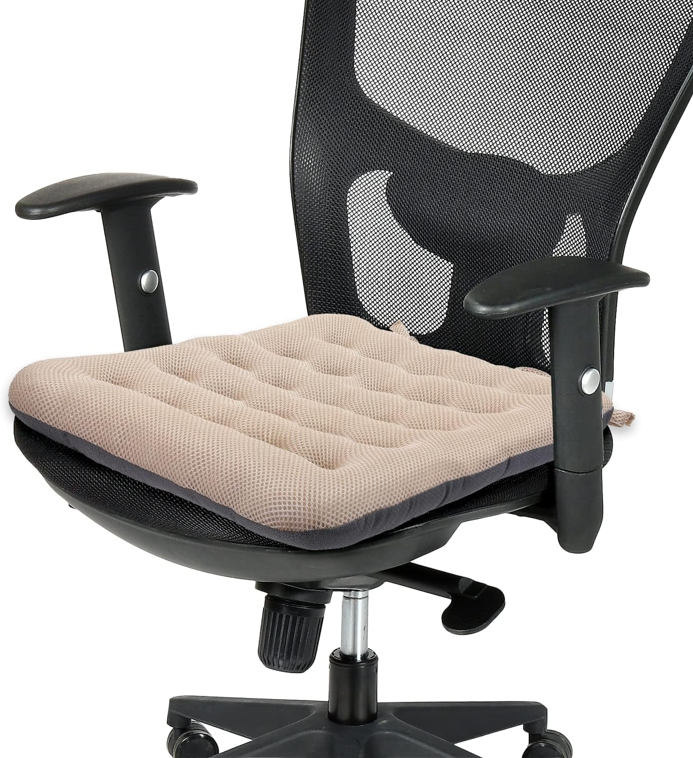 Excellent Support Effect Office Chair Cushion 1 Pack, Luxury Air Mesh