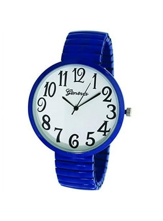 Geneva watch blue face hotsell