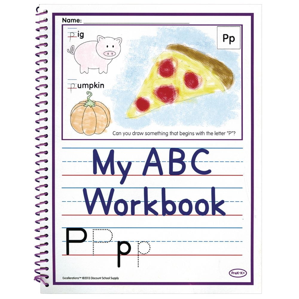 Alphabet Rations Excellerations Alphabet Skills Workbooks - Set of 10 - Walmart.com