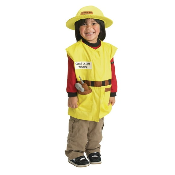 Excellerations Career Toddler Costume - Contruction Worker