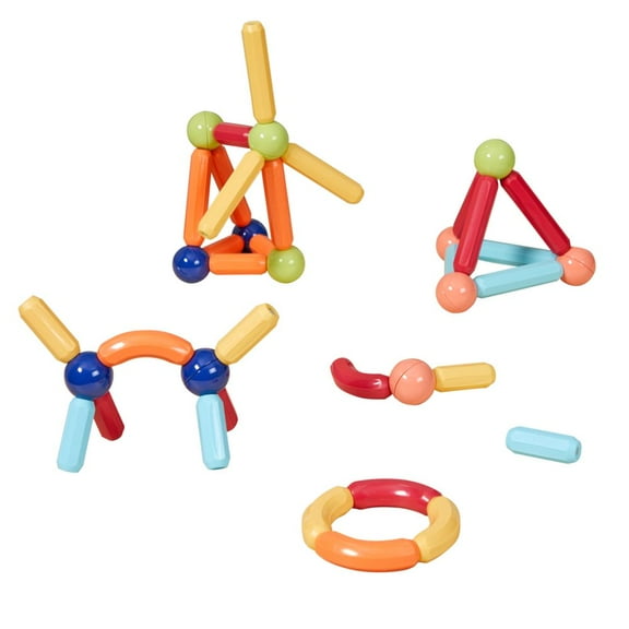 Excellerations Chunky Magnetic Construction Set ? 42 Pieces