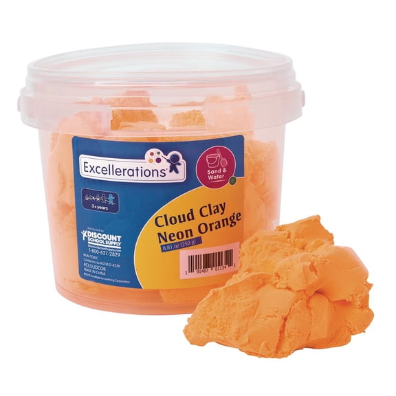 Excellerations Cloud Clay - Neon Orange
