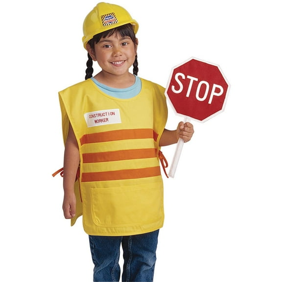 Excellerations Construction Worker Classic Career Costume