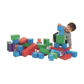 Excellerations Giant Shaped Building Bricks - Set of 48