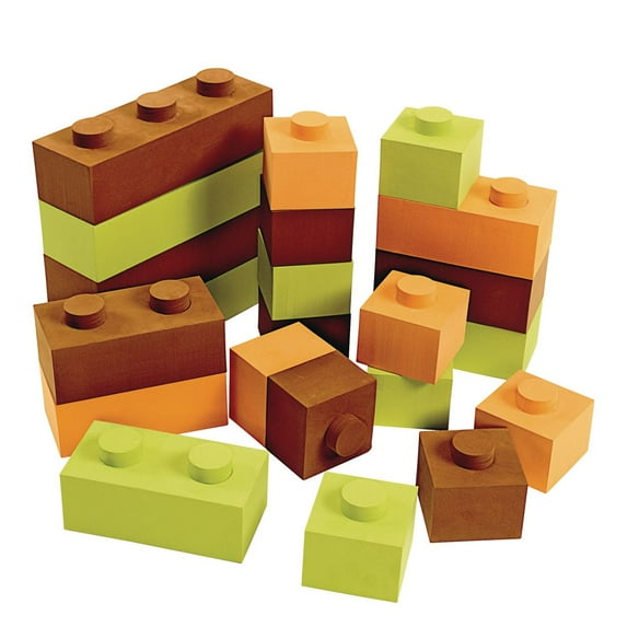 Excellerations Jumbo Interlocking Blocks - 22 pcs