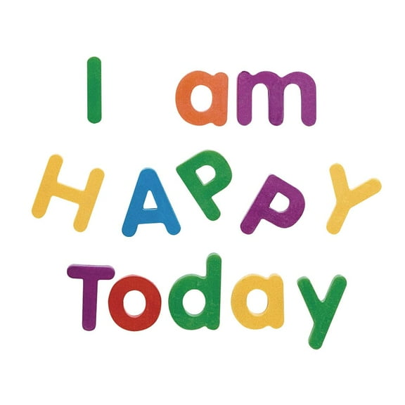Excellerations Jumbo Magnetic Letters - 80 Pieces