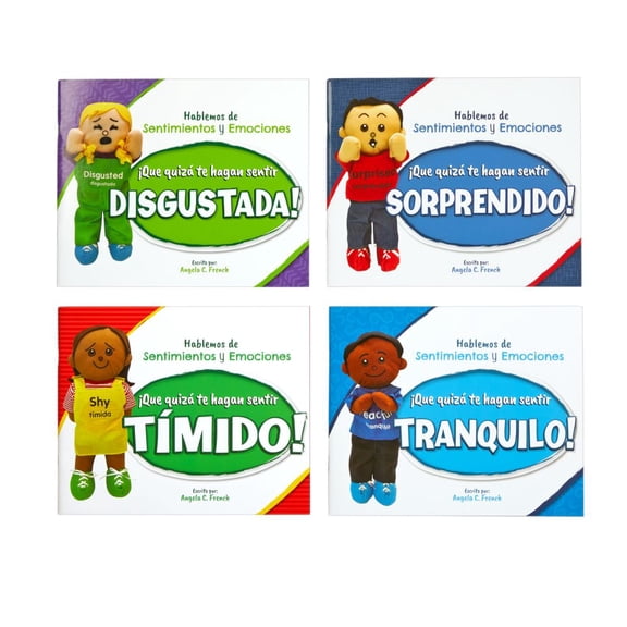 Excellerations Let?s Talk About Feelings and Emotions Spanish Book Set 2