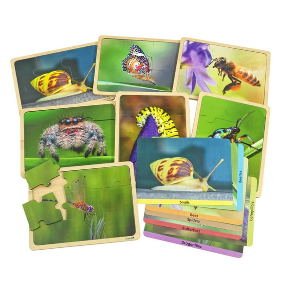 Excellerations Mini Beast Puzzles - Set of 7