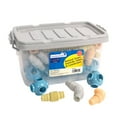 thumbnail image 1 of Excellerations Natural Tones Stretchy Tubes & Connectors - 55 Pieces, 1 of 1