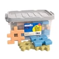 thumbnail image 1 of Excellerations Natural Tones Waffle Blocks - 18 Pieces, 1 of 1