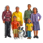 Excellerations Pretend Play Figures - Extended Hispanic Family