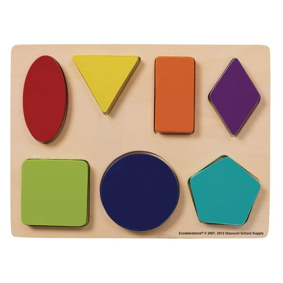 Excellerations Shapes Chunky Puzzles