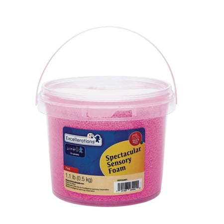 Excellerations Spectacular Sensory Foam - Pink, 1.1 lb.