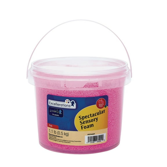 Excellerations Spectacular Sensory Foam - Pink, 1.1 lb.