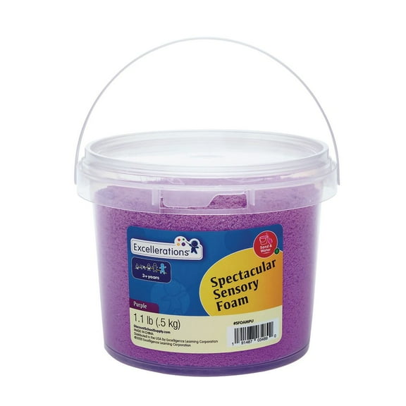Excellerations Spectacular Sensory Foam - Purple, 1.1 lb.