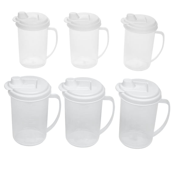 Excellerations Super handy Kid Sized Drink Pitchers - 6 Pitchers