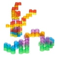 thumbnail image 1 of Excellerations Translucent Rainbow Octagon Stackers - Set of 60, 1 of 1