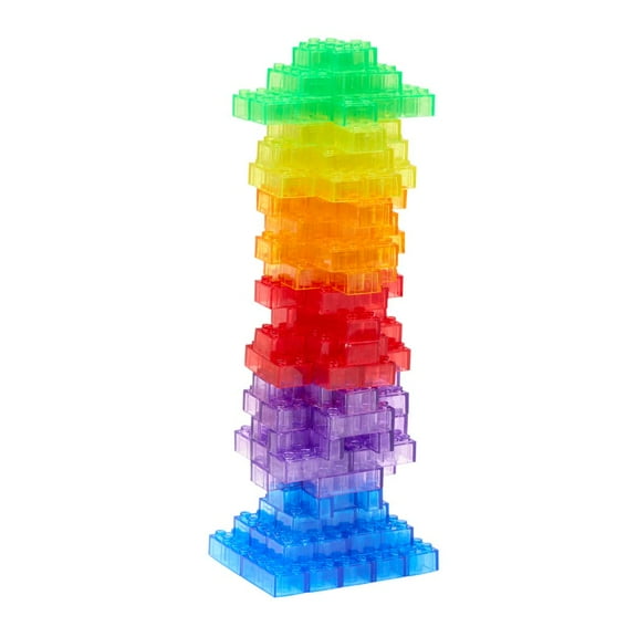 Excellerations Translucent Standard Building Bricks - Set of 450