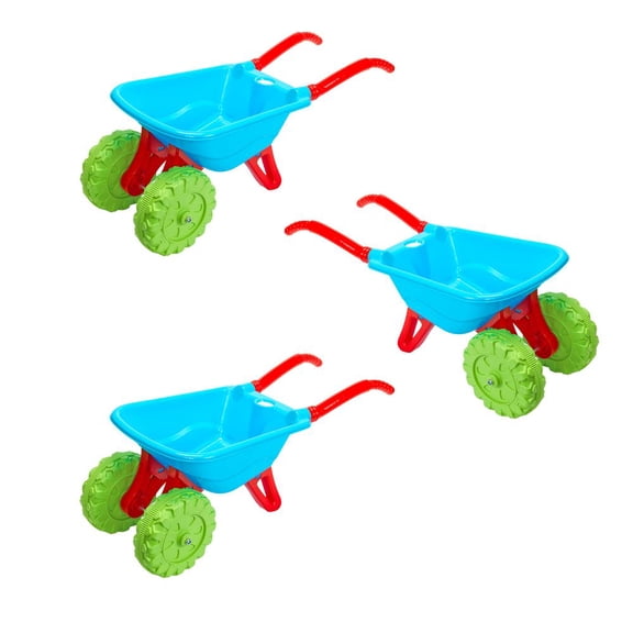Excellerations Two-wheel Lightweight Wheelbarrows - Set of 3