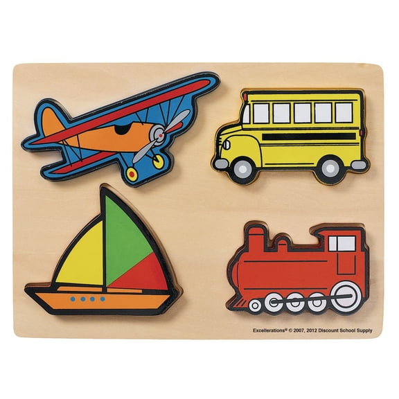 Excellerations Vehicles Chunky Puzzles