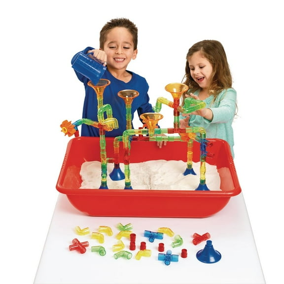 Excellerations Water Flow & Play Building Set - 105 Pieces