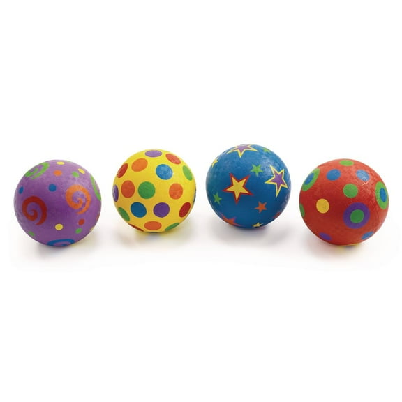 Excellerations Whimsical Playground Balls - 5", Set of 4