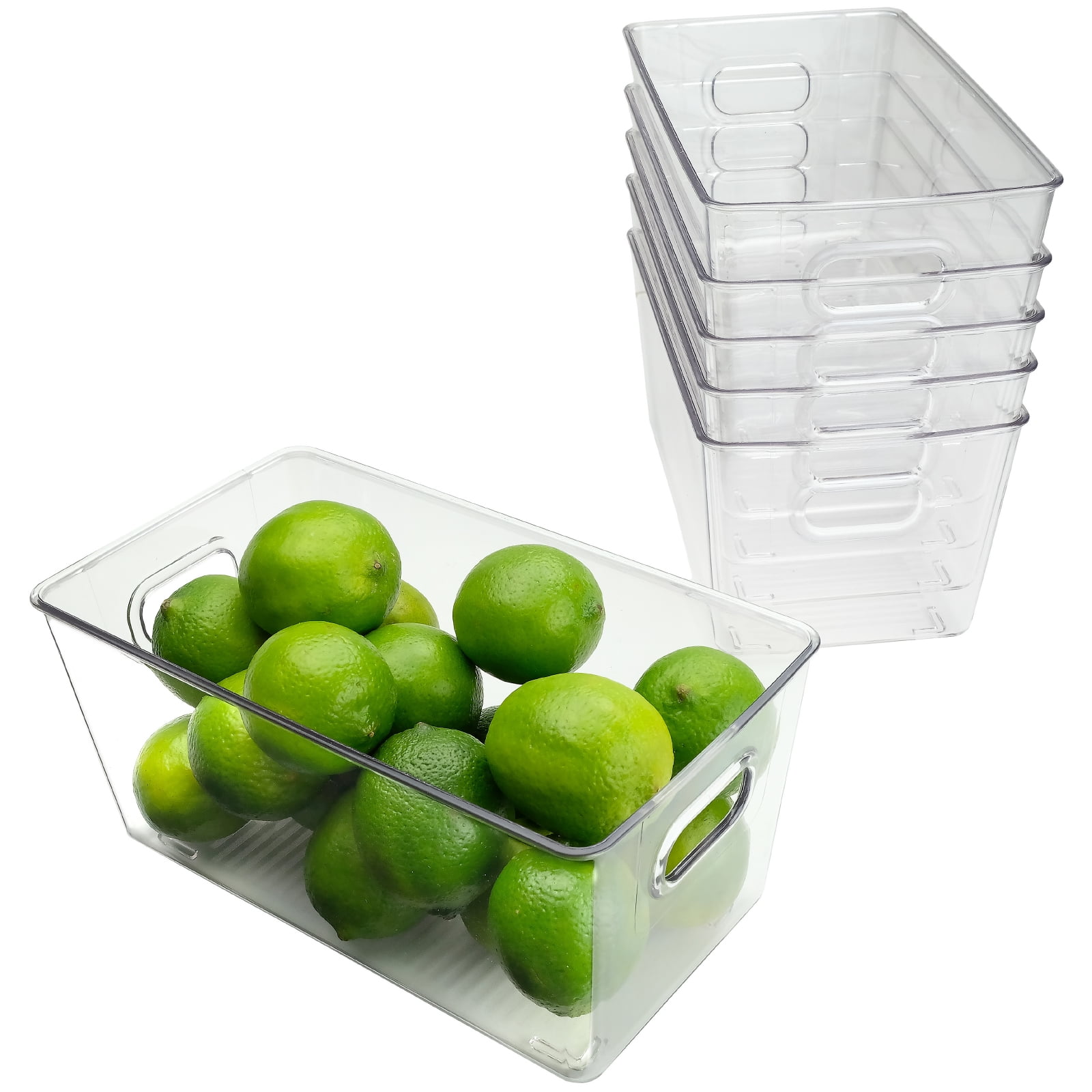 Excello Global Products 9.25" x 5.23" x 4.52" Rigid Plastic Clear
