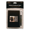 thumbnail image 1 of Excello Global Products EGPHD0509S Tabletop Chalkboard Signs, Black Surface, 4 X 6, 3/pack, 1 of 1