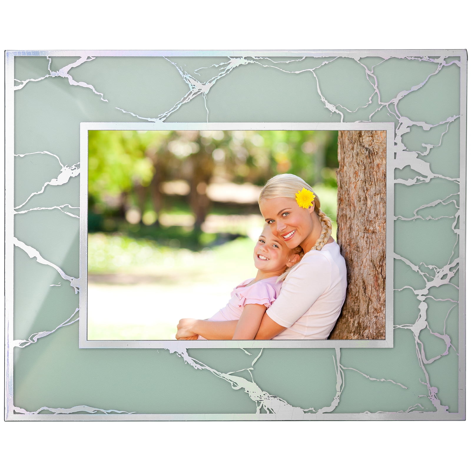 Excello Global Products EGP-HD-0201 Decorative Picture Frame, Silver ...