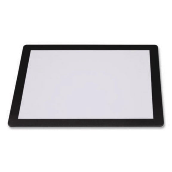 Excello Global Products SPLSMENU8511 Menu Holder For 8.5 X 11 Menus, Landscape Orientation, 12.6 X 10.2 Holder, Clear/black