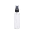 thumbnail image 1 of Excello Global Products Plastic Travel Toiletry Bottle Clear/Black (SPLS-TRVL-0008), 1 of 1